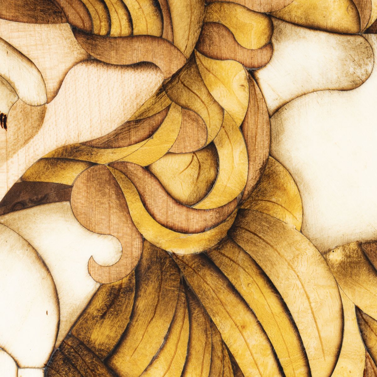 Tranh Khảm Gỗ Thiếu Nữ Bên Rừng Hoa 6