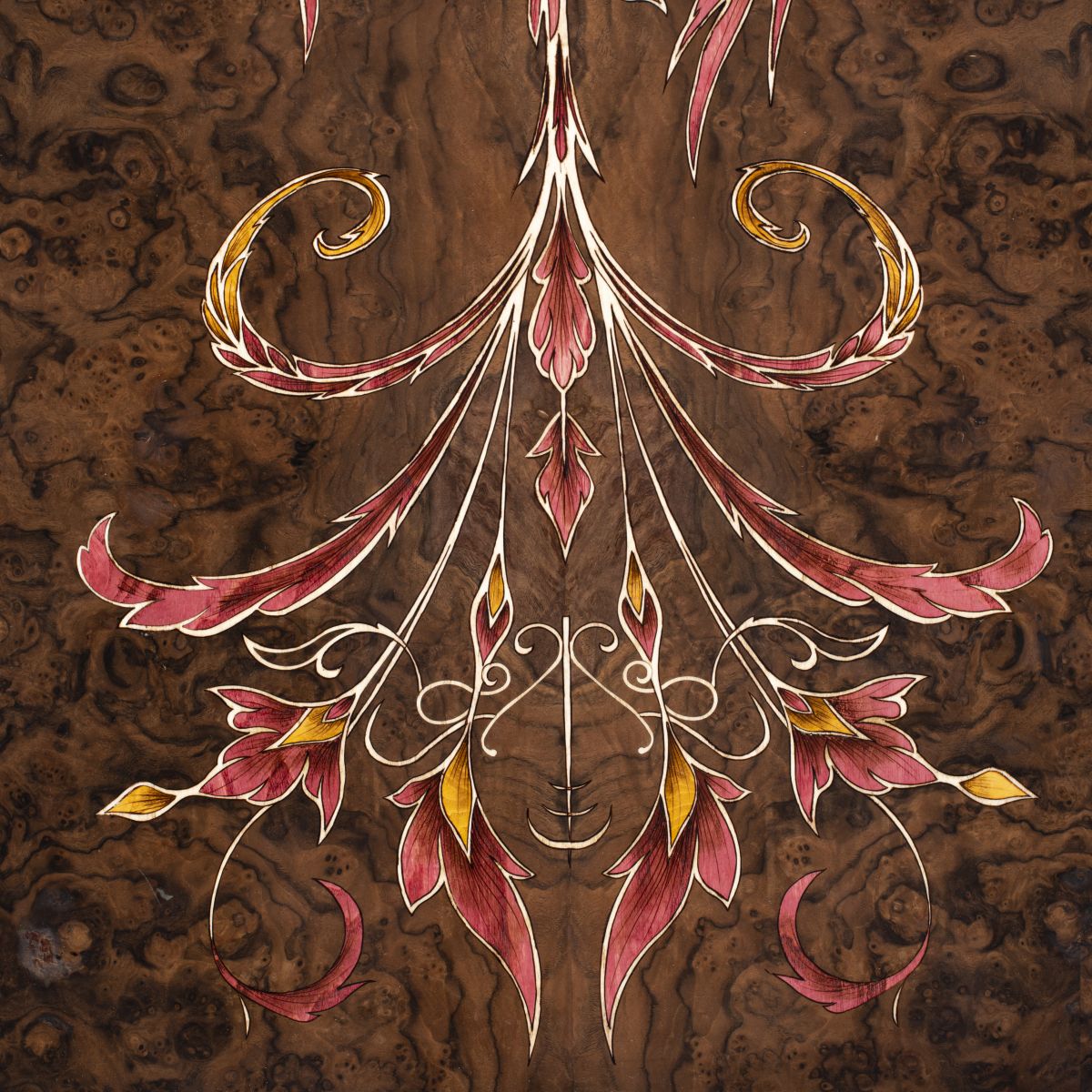 Tranh Khảm Gỗ Phượng Hoàng Lửa 3