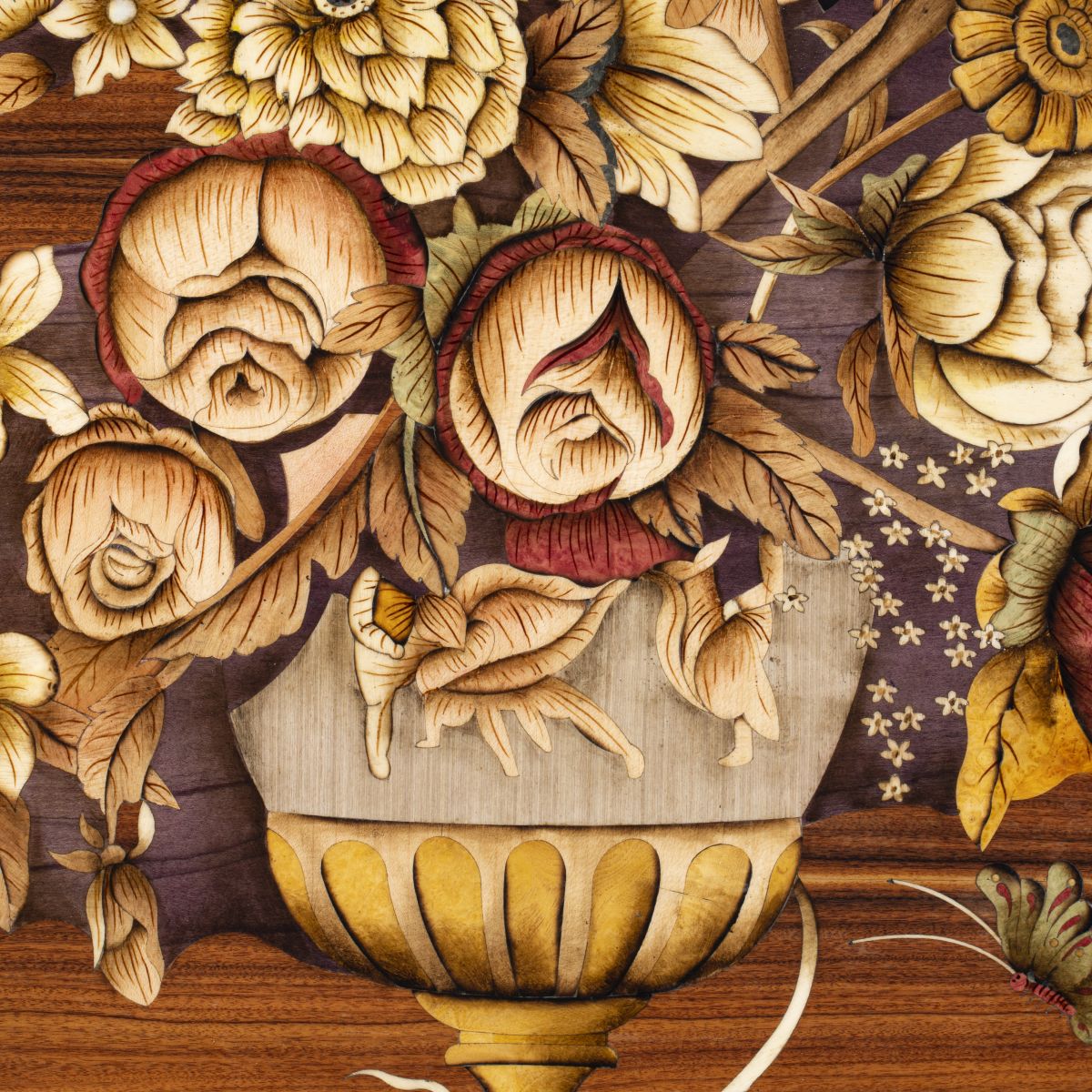 Tranh Khảm Gỗ Ngàn Hoa 01 4