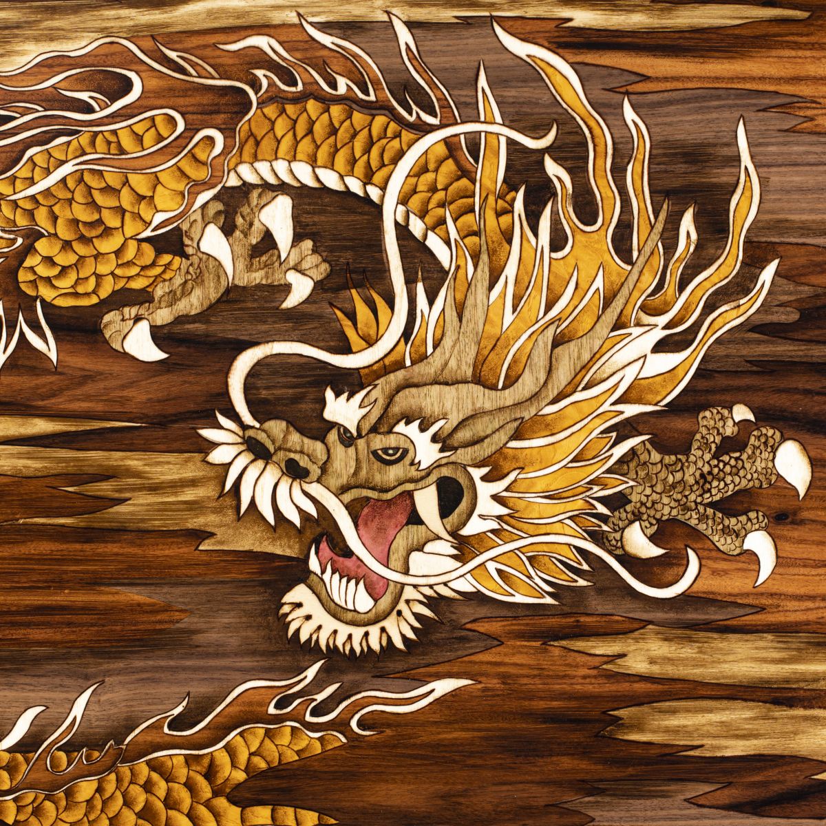 Tranh rồng với năm 2024: Biểu tượng cho sức mạnh, quyền uy và may mắn