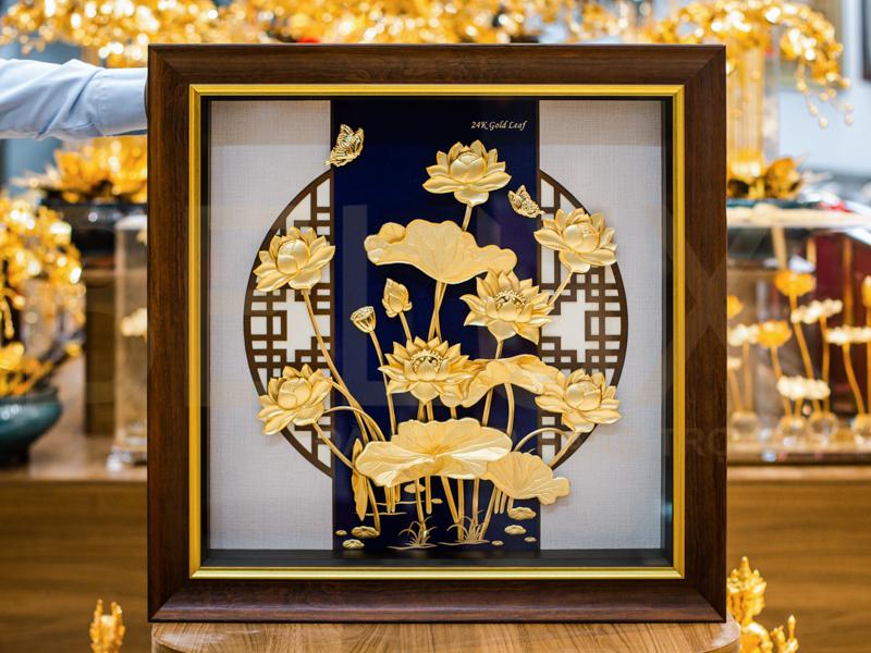 Nên Chọn Tranh Dát Vàng Hay Tranh Khảm Gỗ Marquetry Cho Nhà Của Bạn