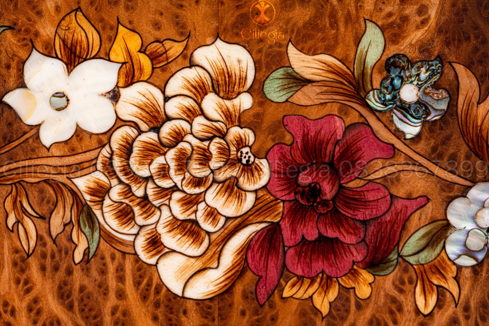 Bảng Treo Khảm Gỗ 01 3