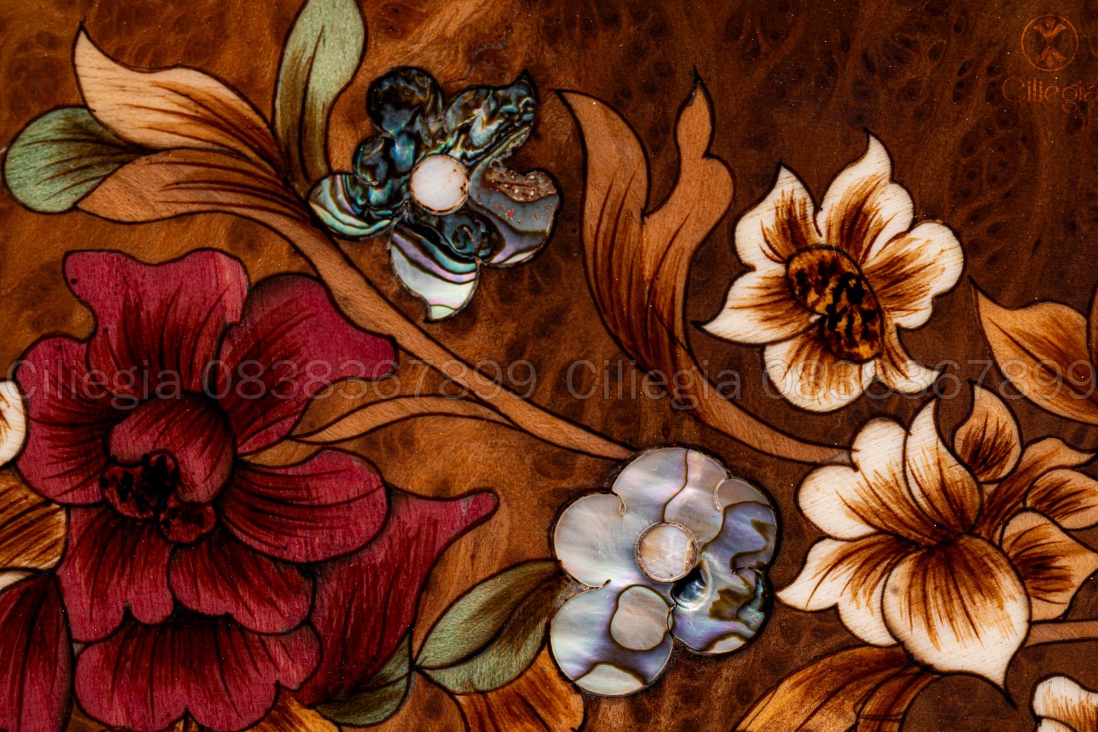 Bảng Treo Khảm Gỗ 01 6