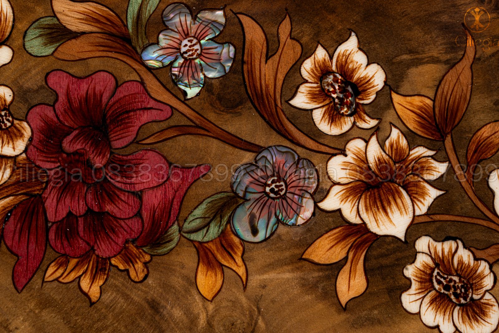 Bảng Treo Khảm Gỗ 05 5